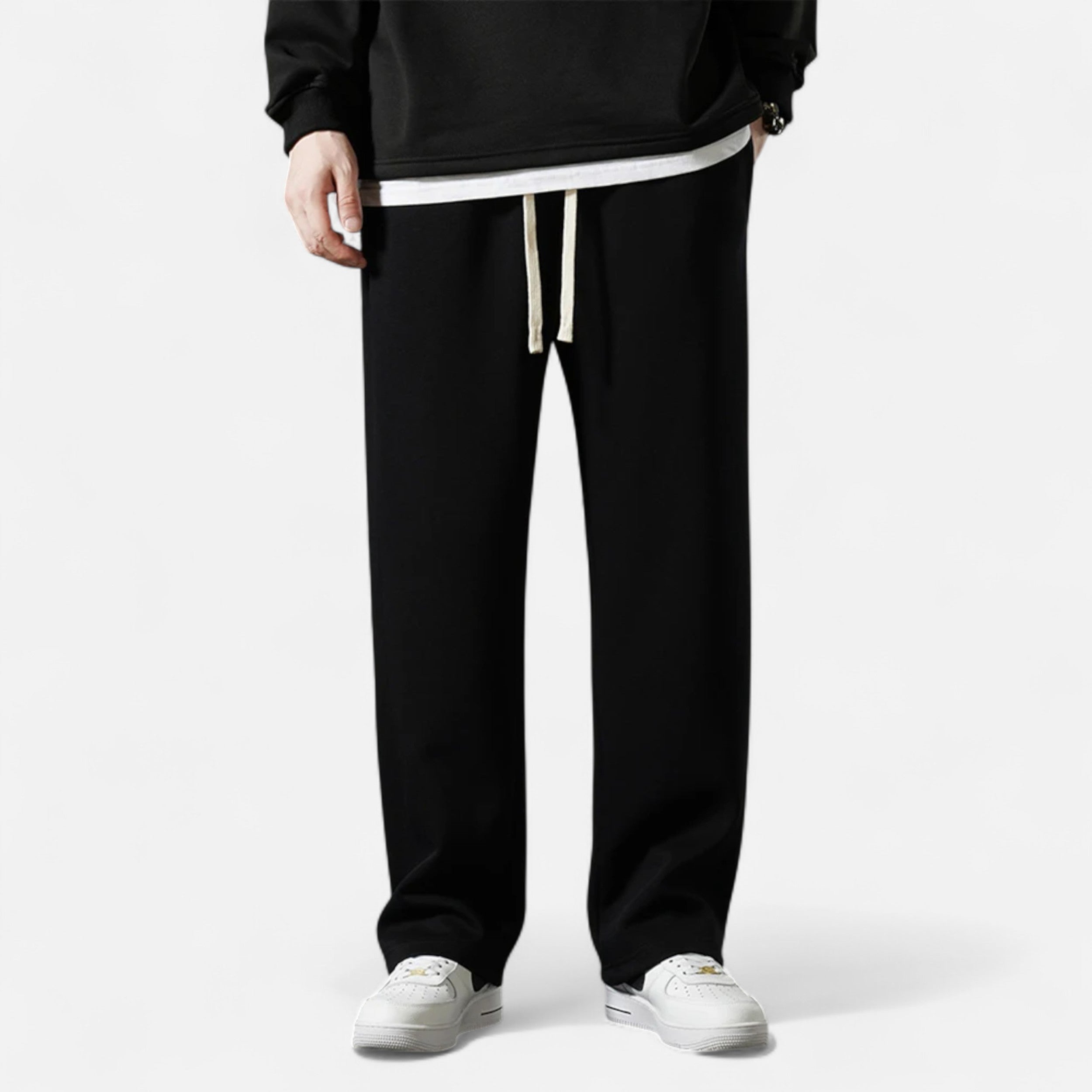 Maison Dresson | Men’s Wide-Leg Cotton Jogger Pants