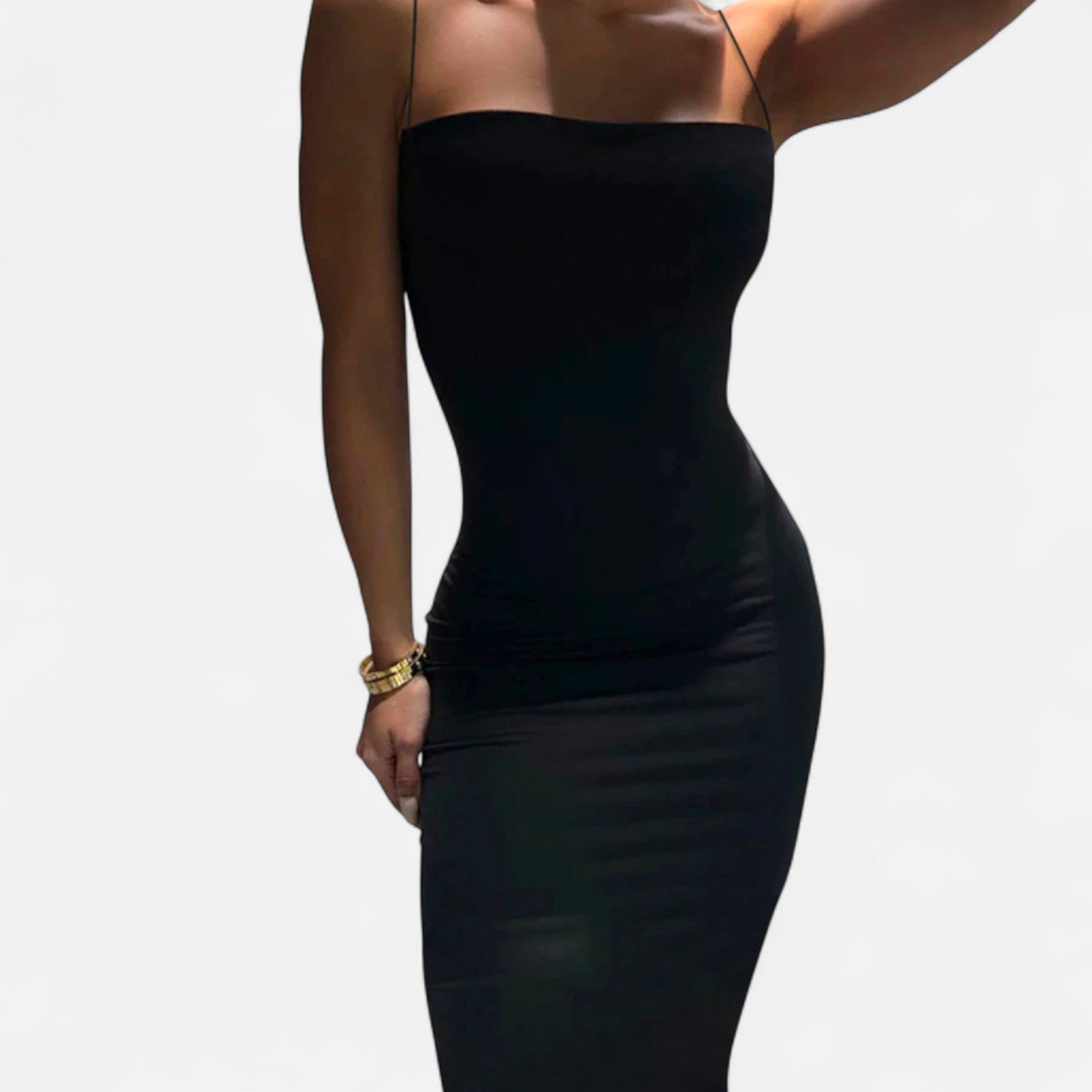 Maison Dresson | Women’s Spaghetti Strap Evening Dress