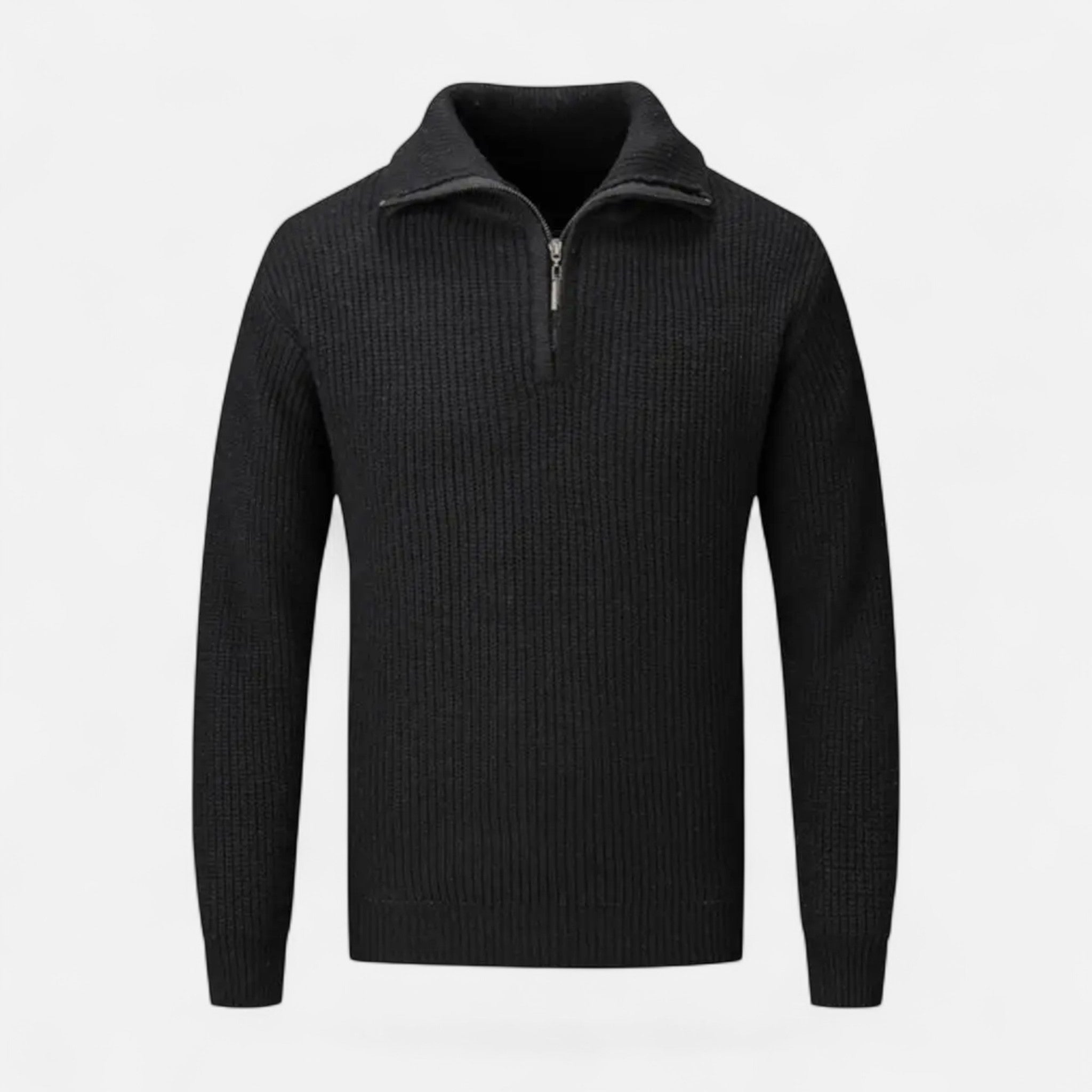 Maison Dresson | Men’s Wool-Blend Half-Zip Sweater