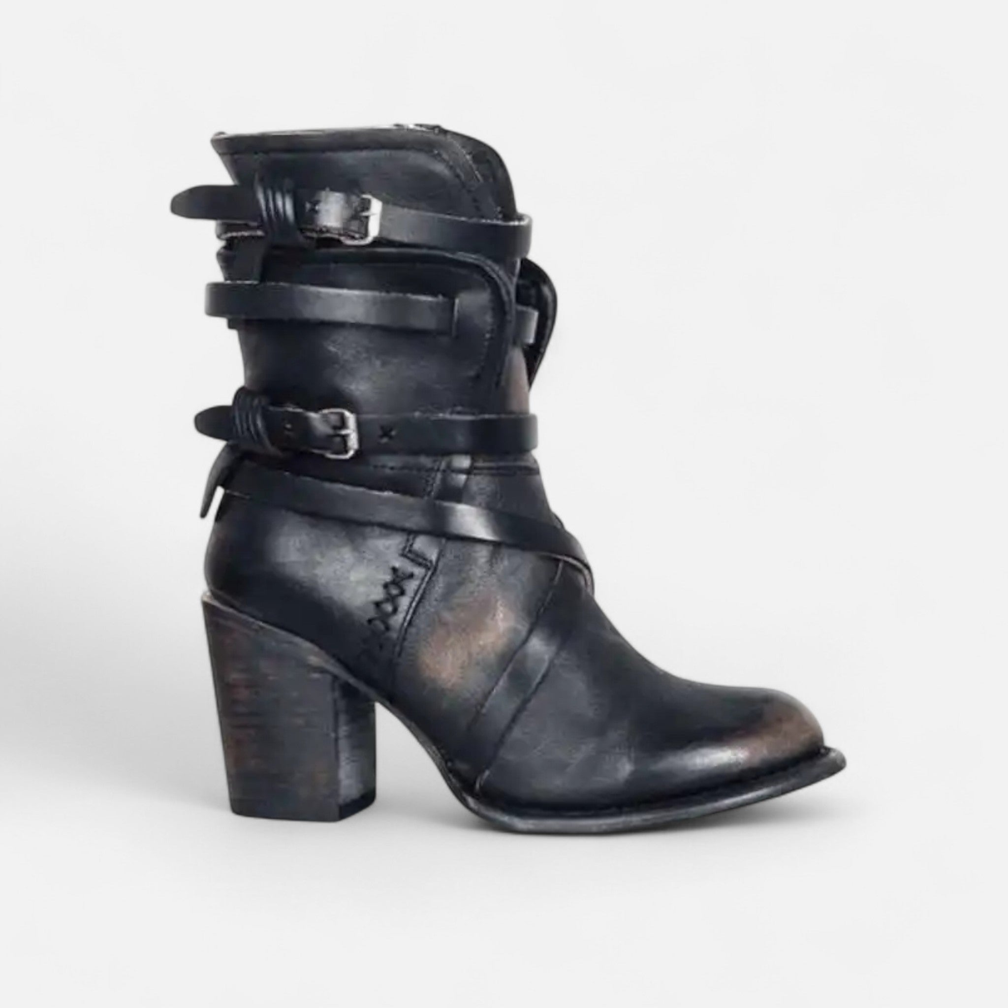 Maison Dresson | Women’s Leather High-Knee Boots – Winter Heritage Elegance