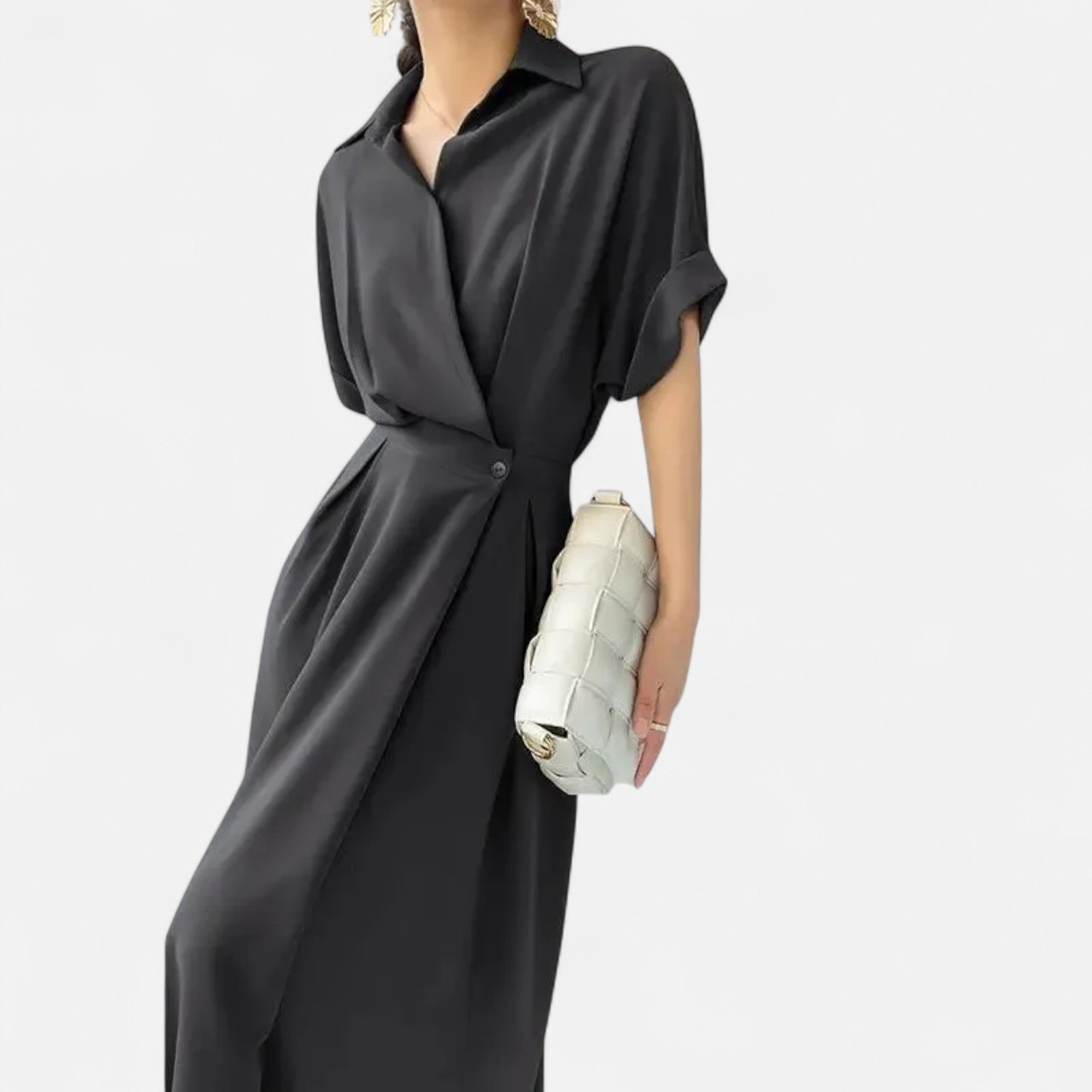 Maison Dresson | Women’s Shirt-Dress in Cotton-Blend Riviera Heritage