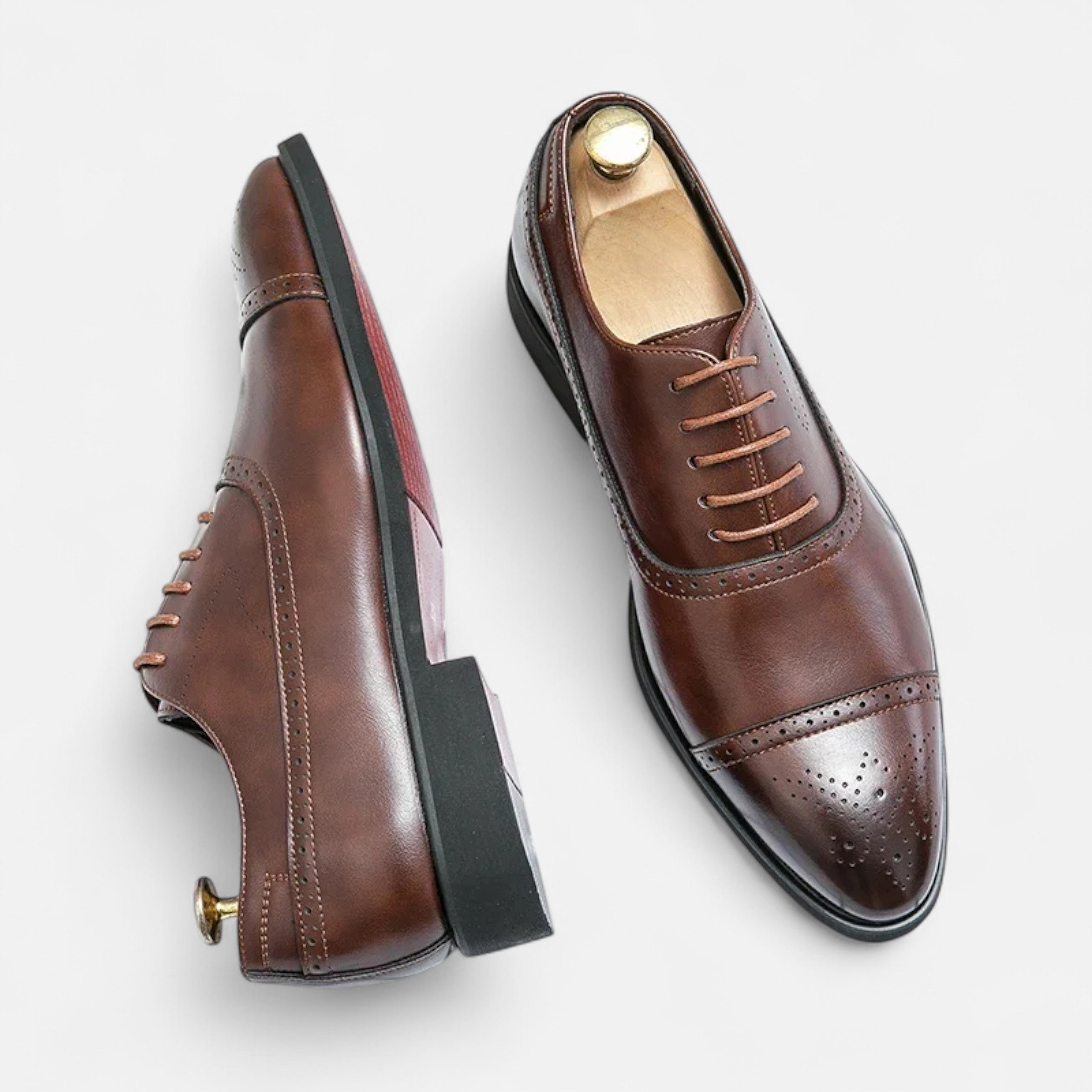 Maison Dresson | Men’s Classic Carved Formal Shoes