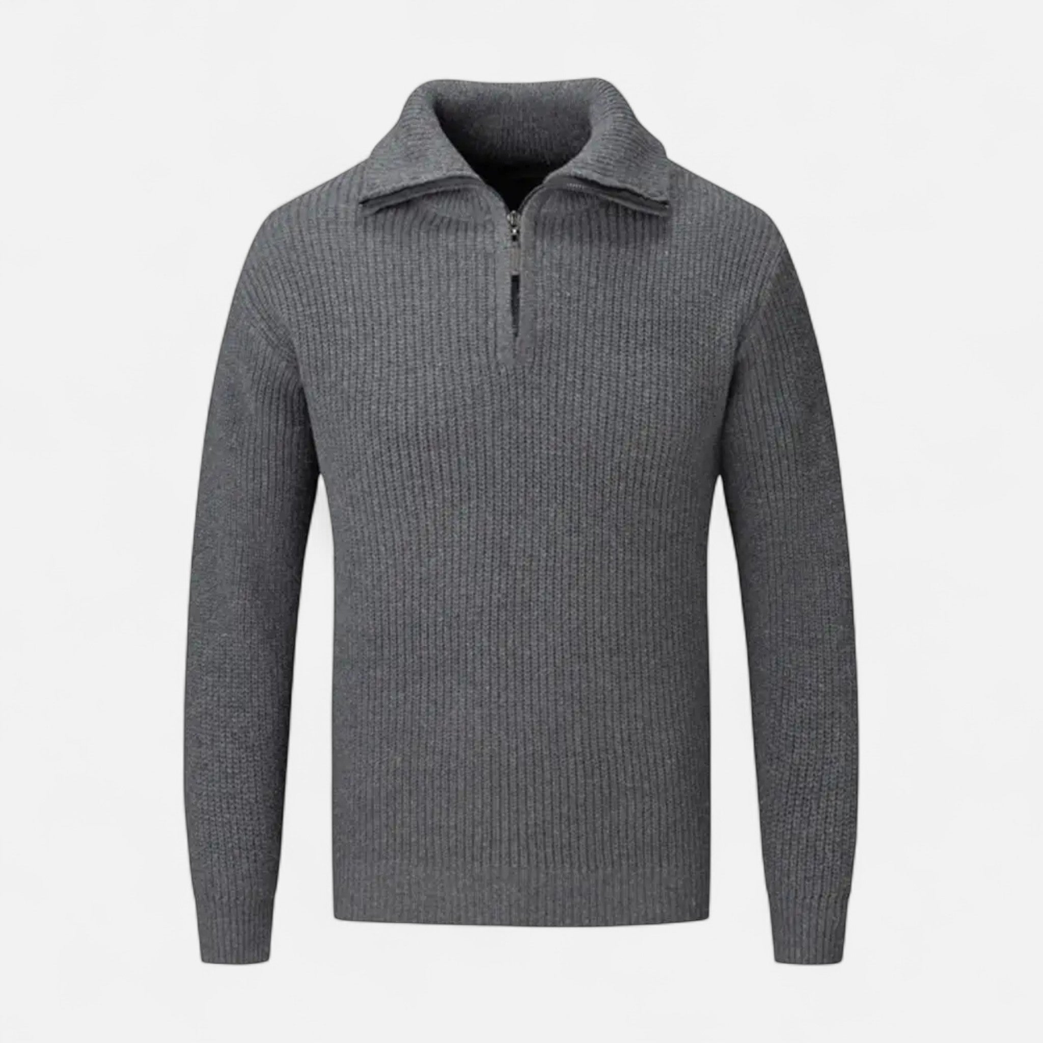 Maison Dresson | Men’s Wool-Blend Half-Zip Sweater