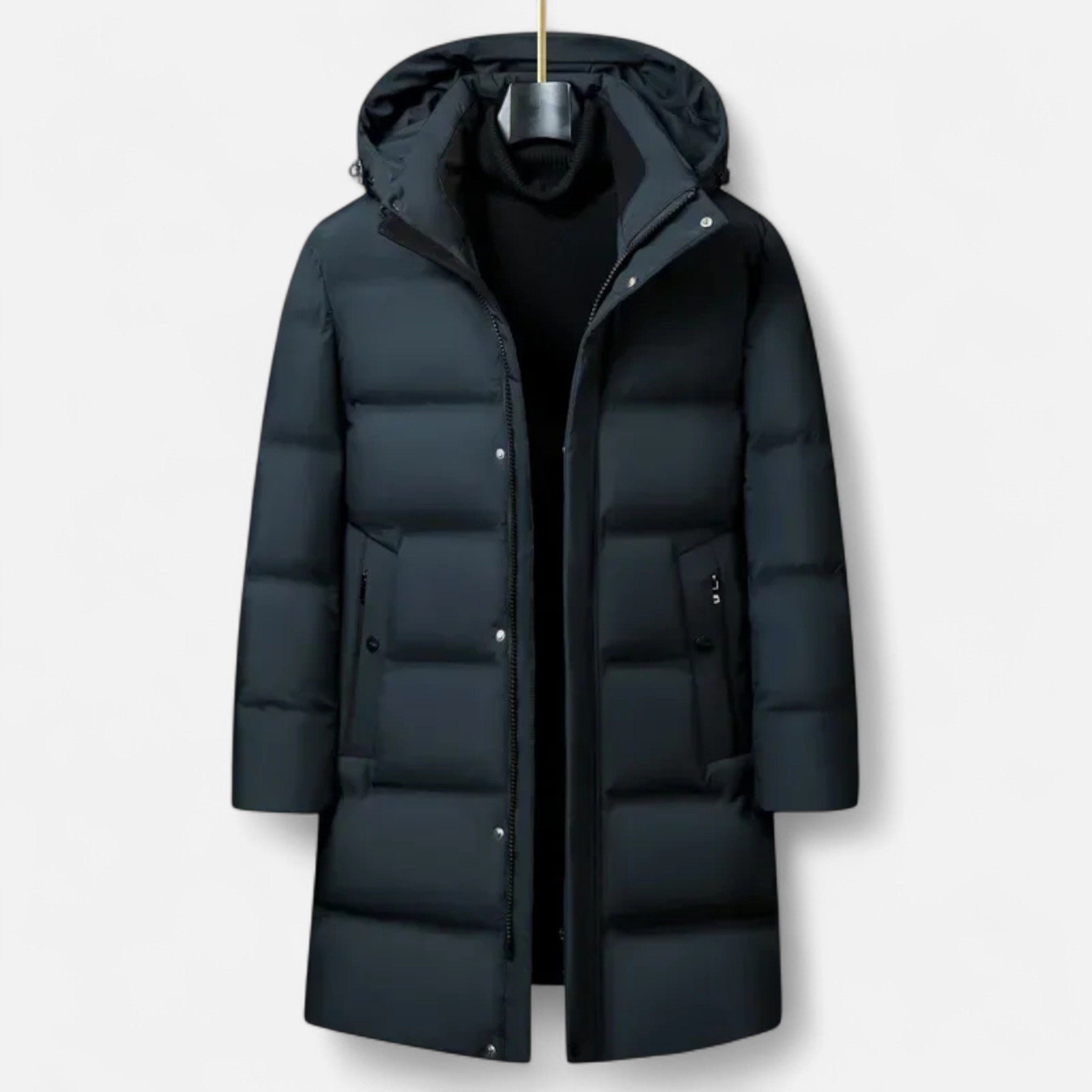 Maison Dresson | Men’s Winter Down Parka – Hooded Insulated Elegance