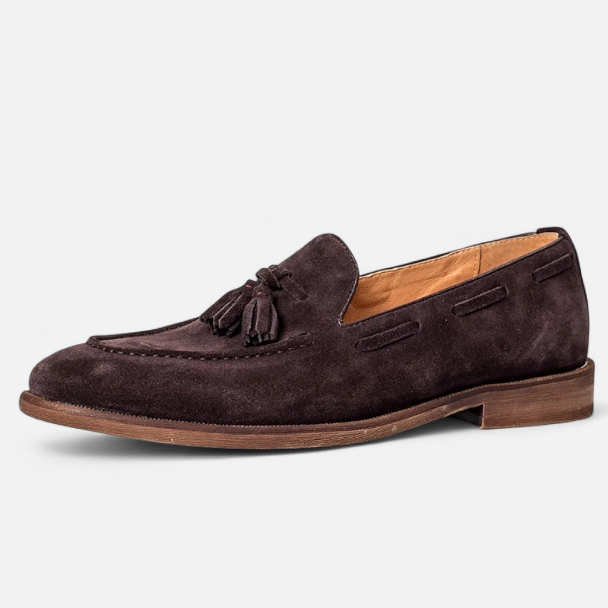 Maison Dresson | Men’s Nubuck Leather Loafers | Classic British Style