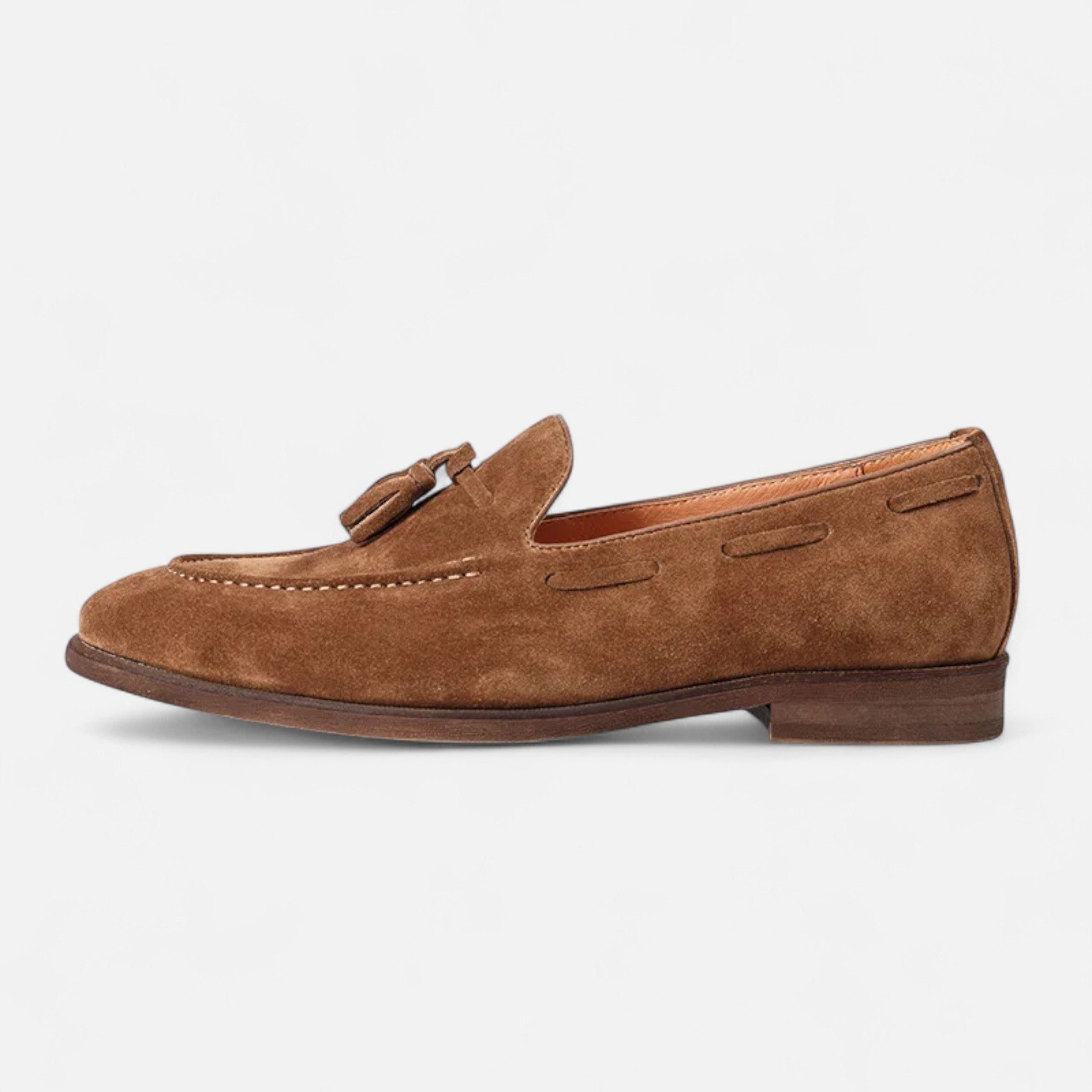 Maison Dresson | Men’s Nubuck Leather Loafers | Classic British Style