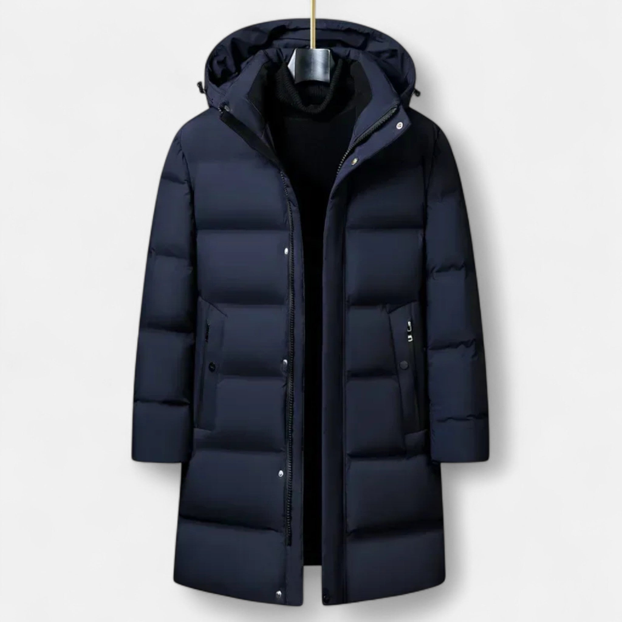 Maison Dresson | Men’s Winter Down Parka – Hooded Insulated Elegance