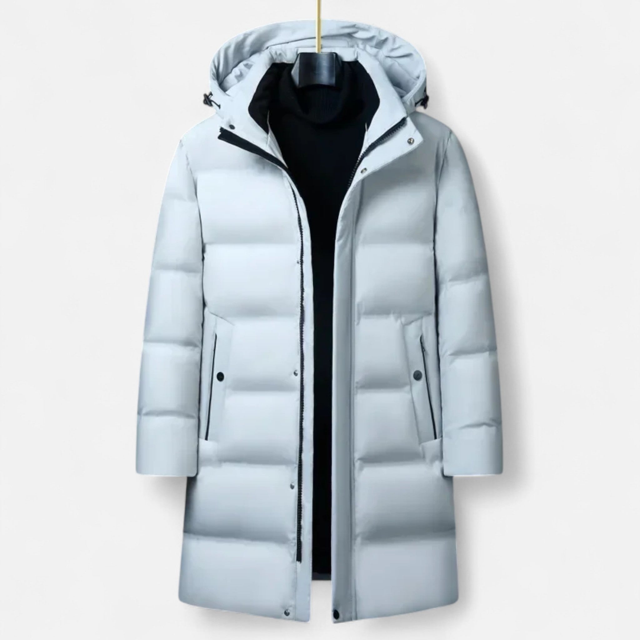 Maison Dresson | Men’s Winter Down Parka – Hooded Insulated Elegance