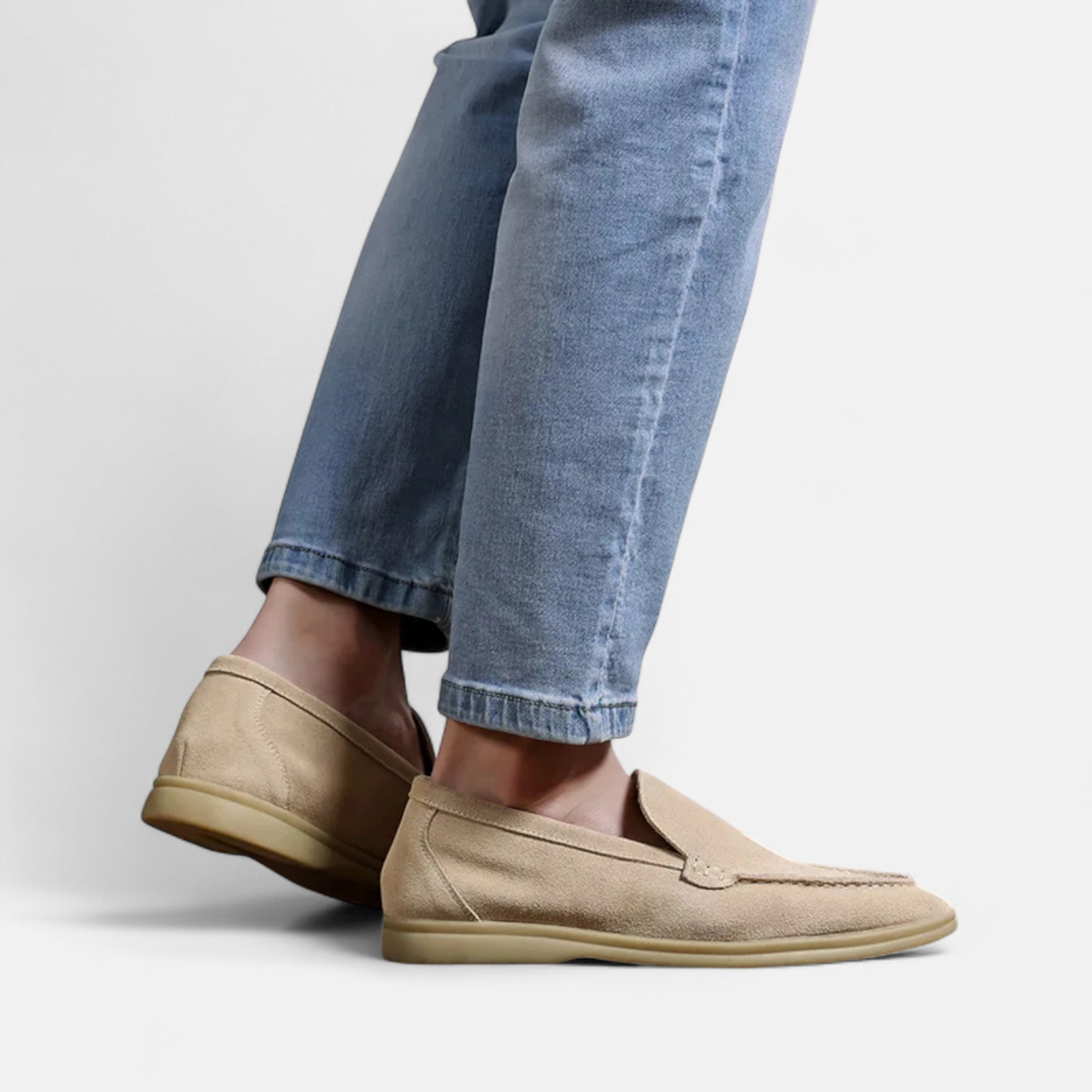 Maison Dresson | Men’s Suede Loafers | Classic Slip-On Elegance