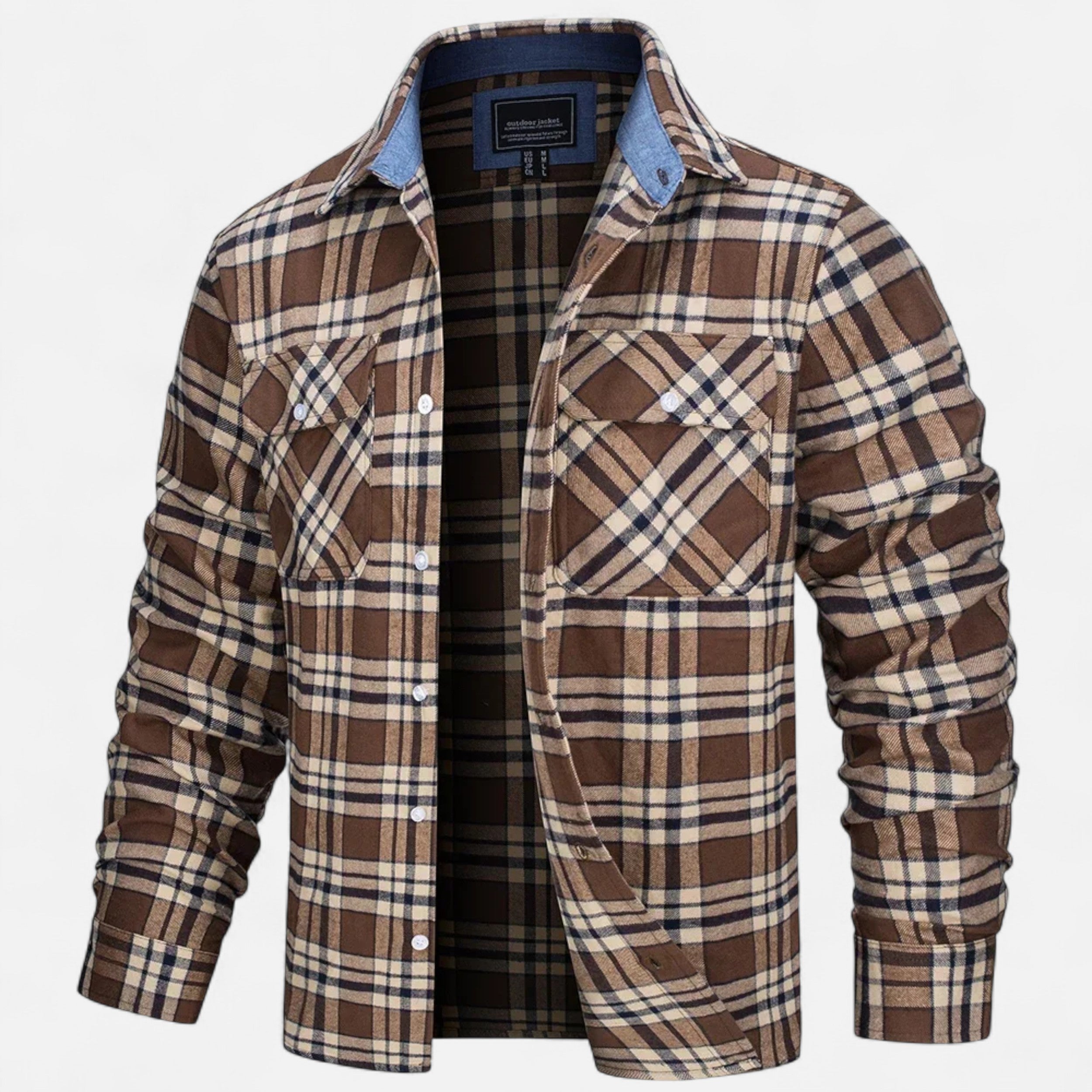 Maison Dresson | Men’s Oversized Lightweight Shirt Jacket