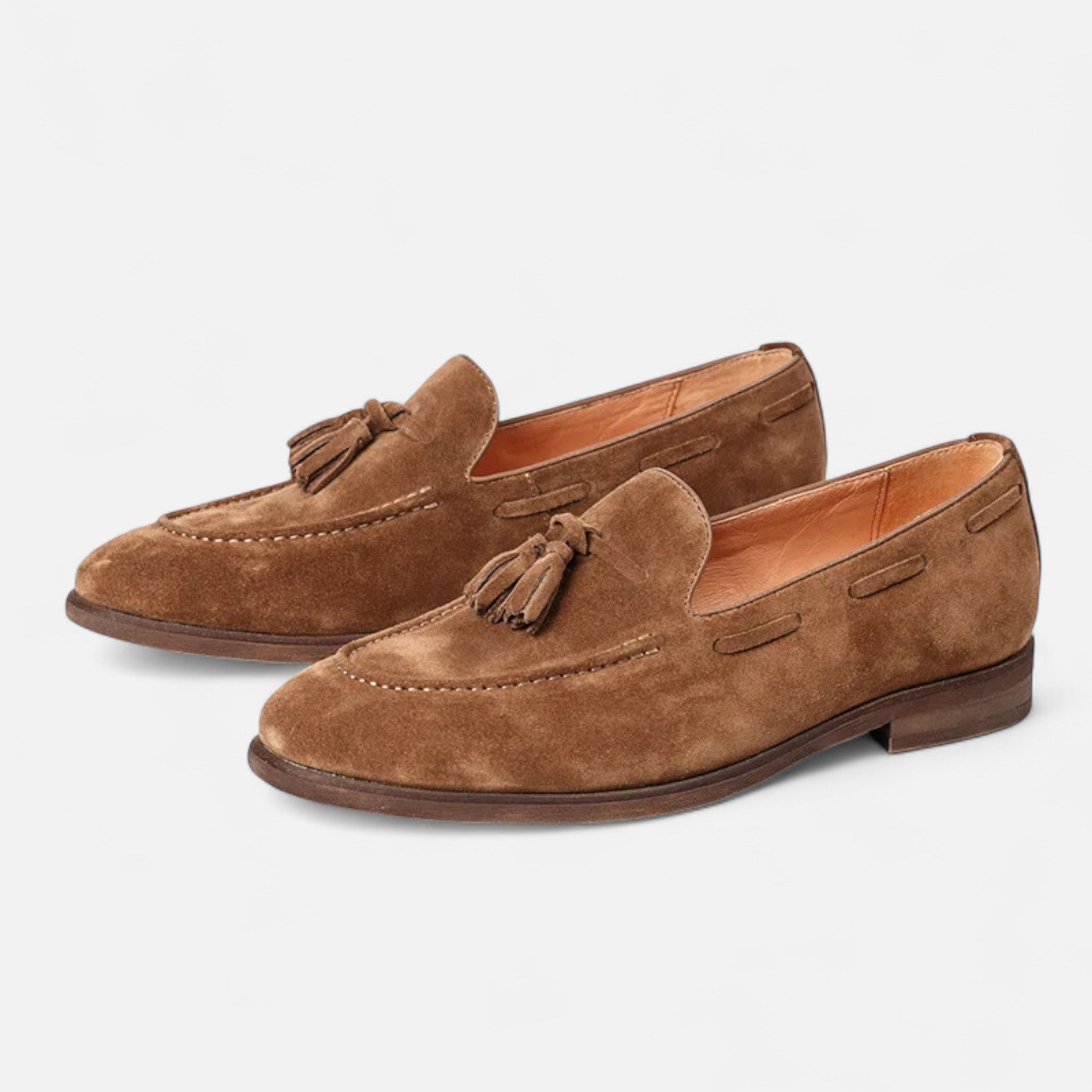 Maison Dresson | Men’s Nubuck Leather Loafers | Classic British Style