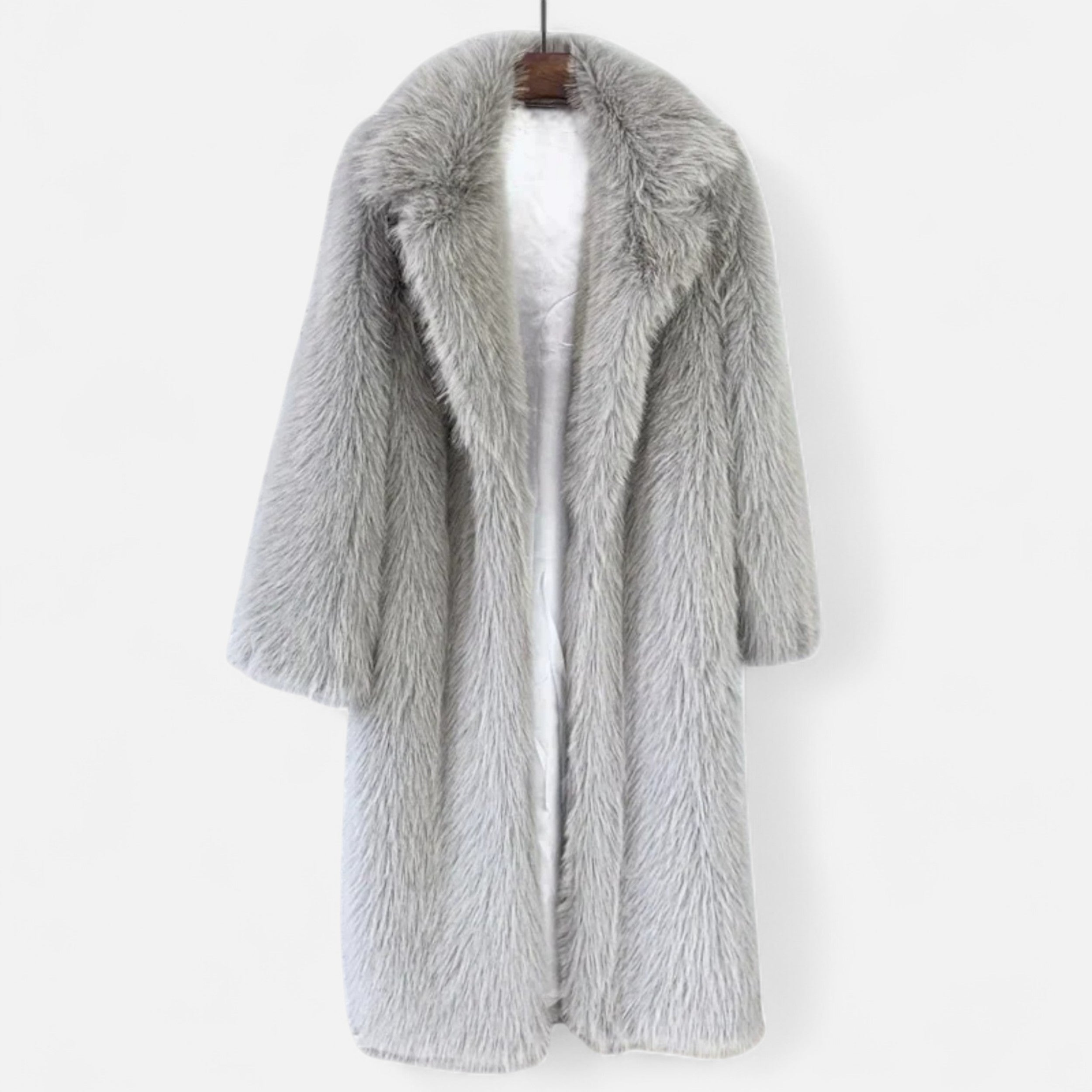 Maison Dresson | Women’s Long Faux Fur Overcoat