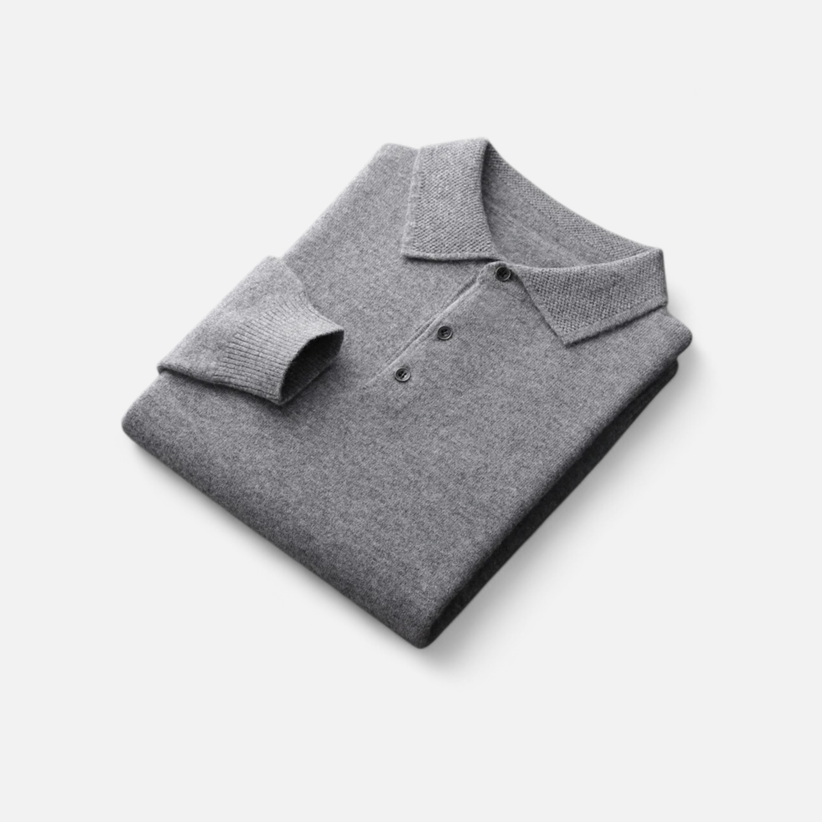Maison Dresson | Men’s Merino Wool Polo Sweater