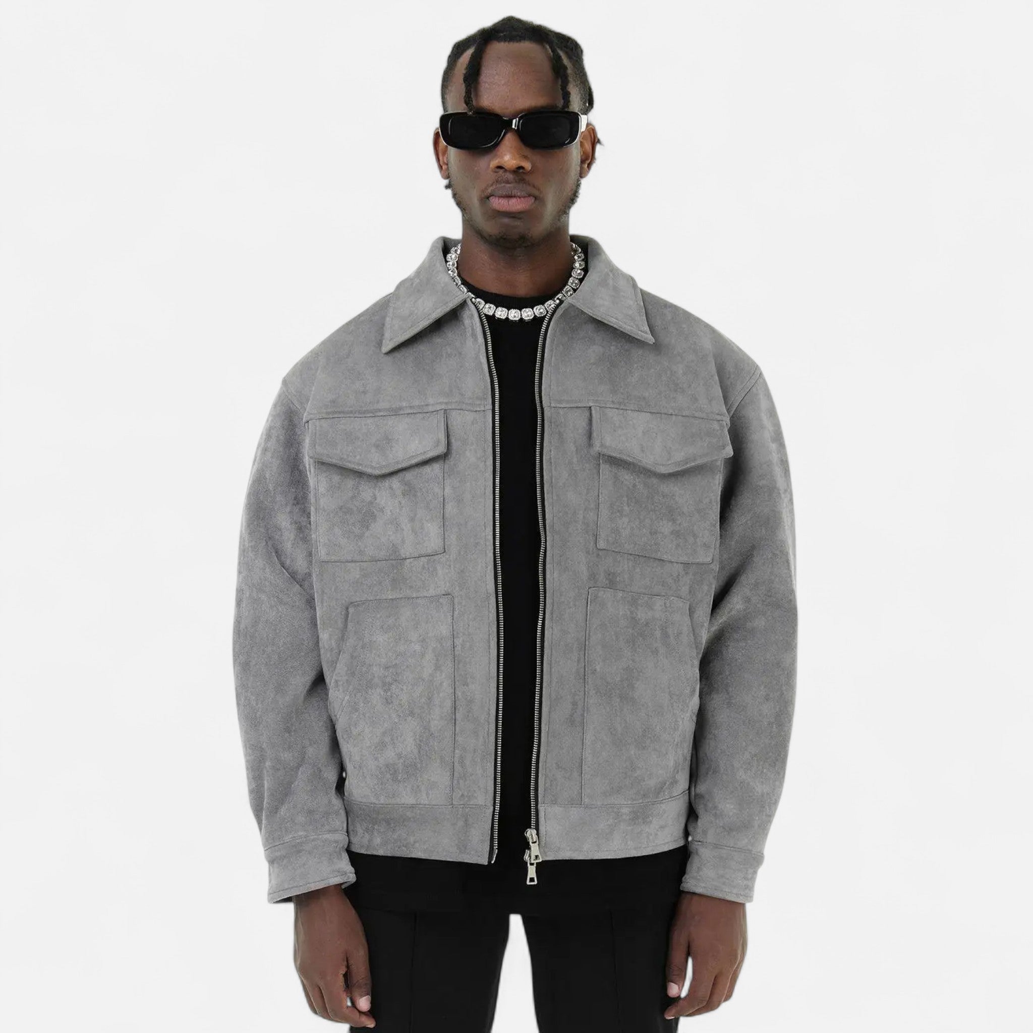 Maison Dresson | Men’s Loose-Fit Suede Jacket
