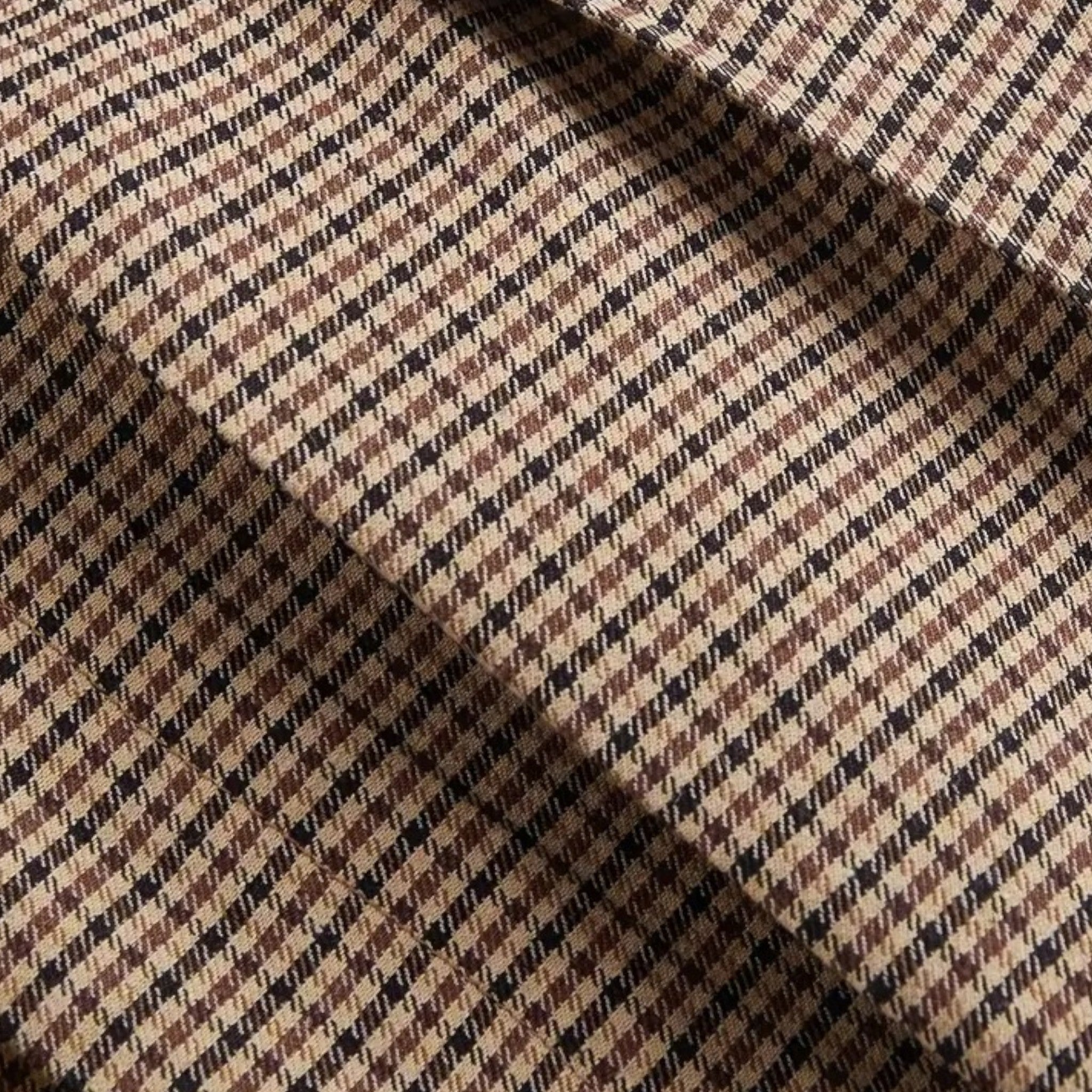 Maison Dresson | Women’s Plaid High-Waist Wide-Leg Trousers