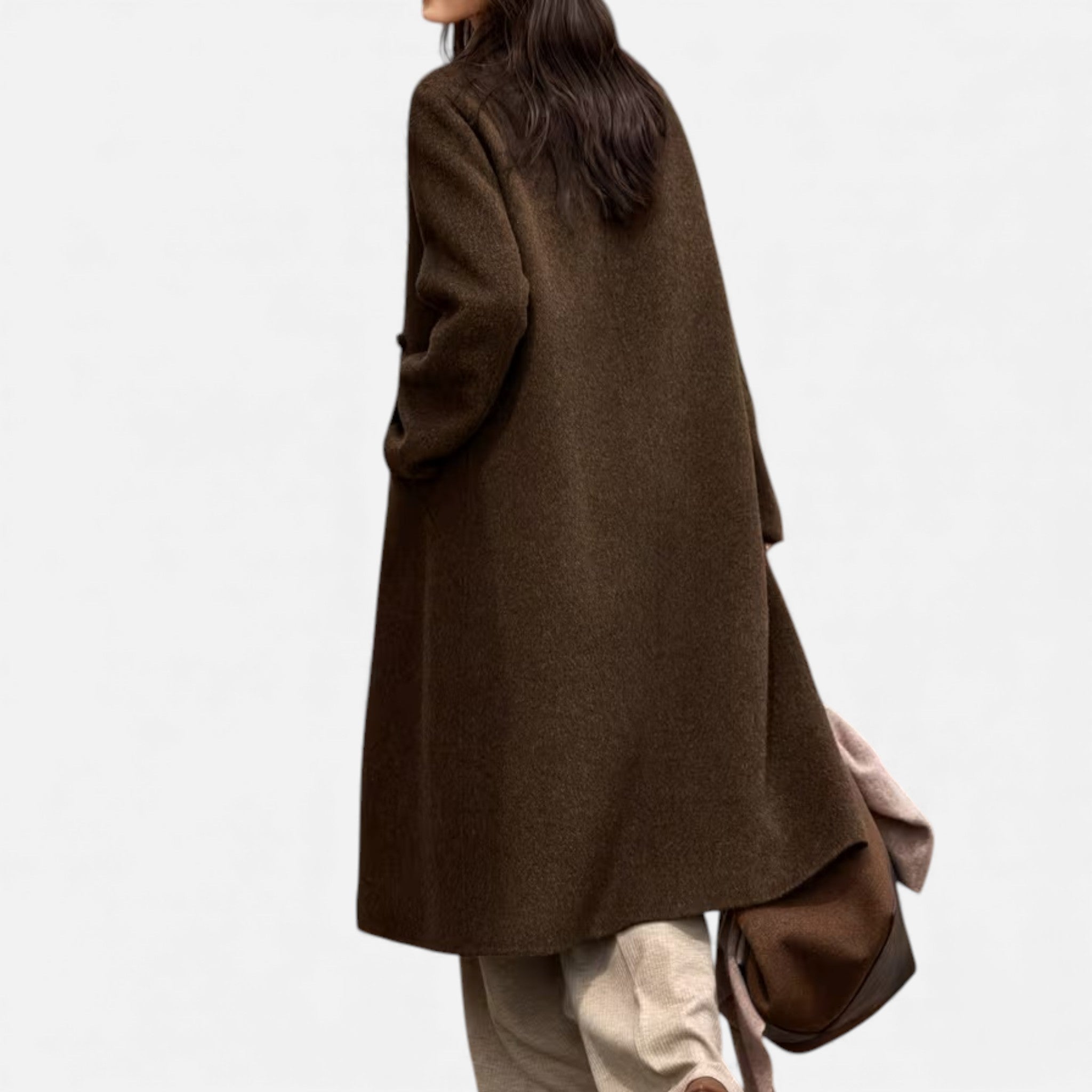 Maison Dresson | Women’s Structured Long Woollen Winter Coat