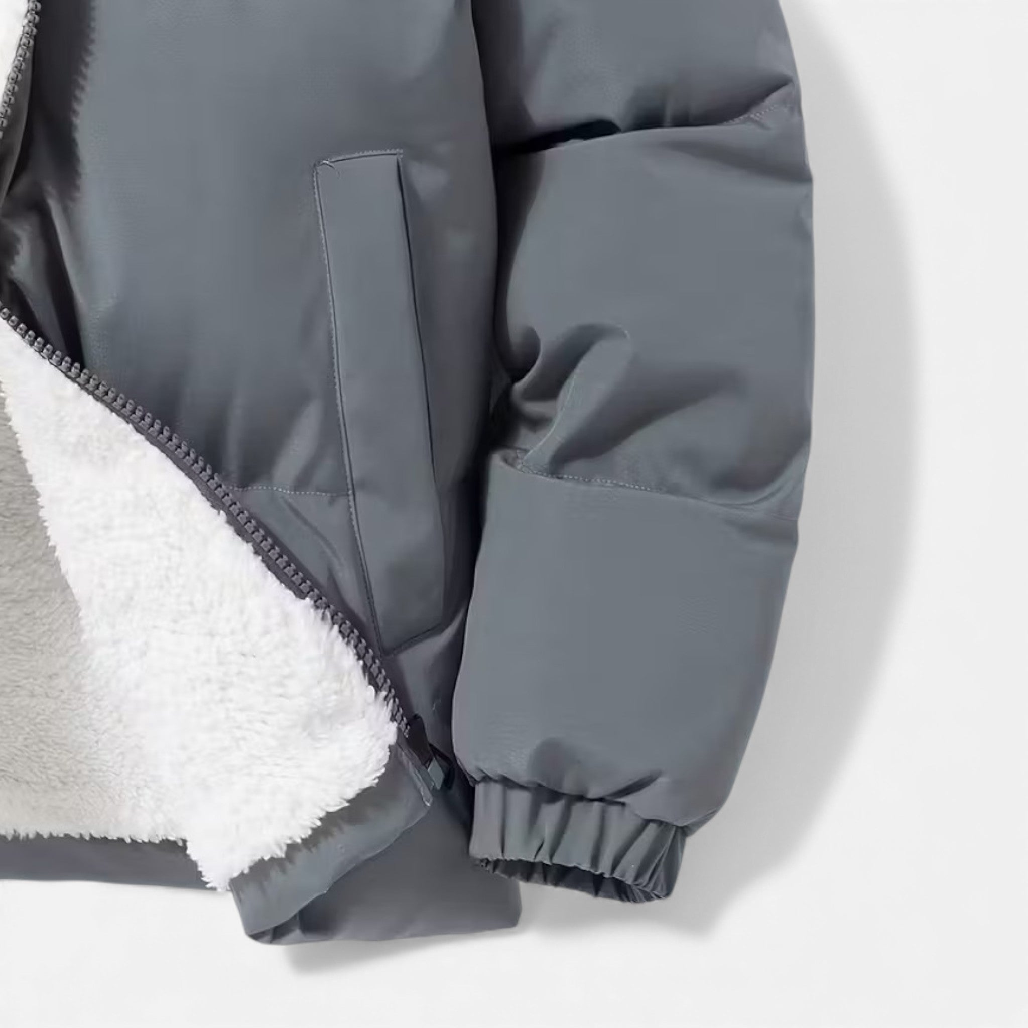 Maison Dresson | Men’s Lambswool Plush Puffer Jacket for Autumn/Winter