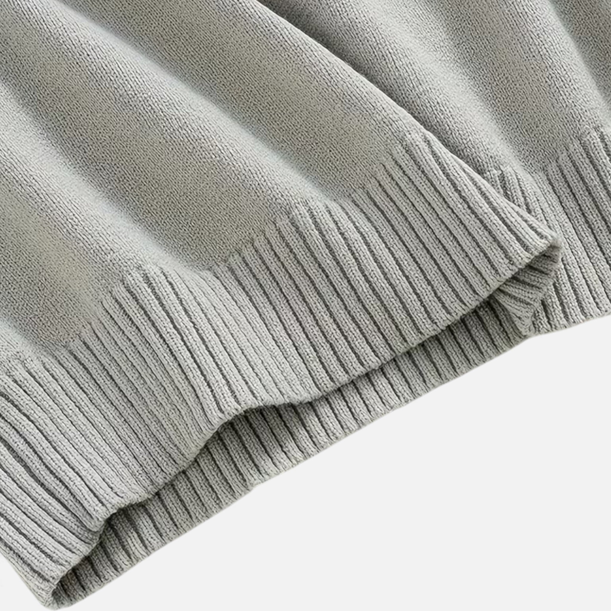 Maison Dresson | Men’s Loose-Fit Button-Up Polo Sweater