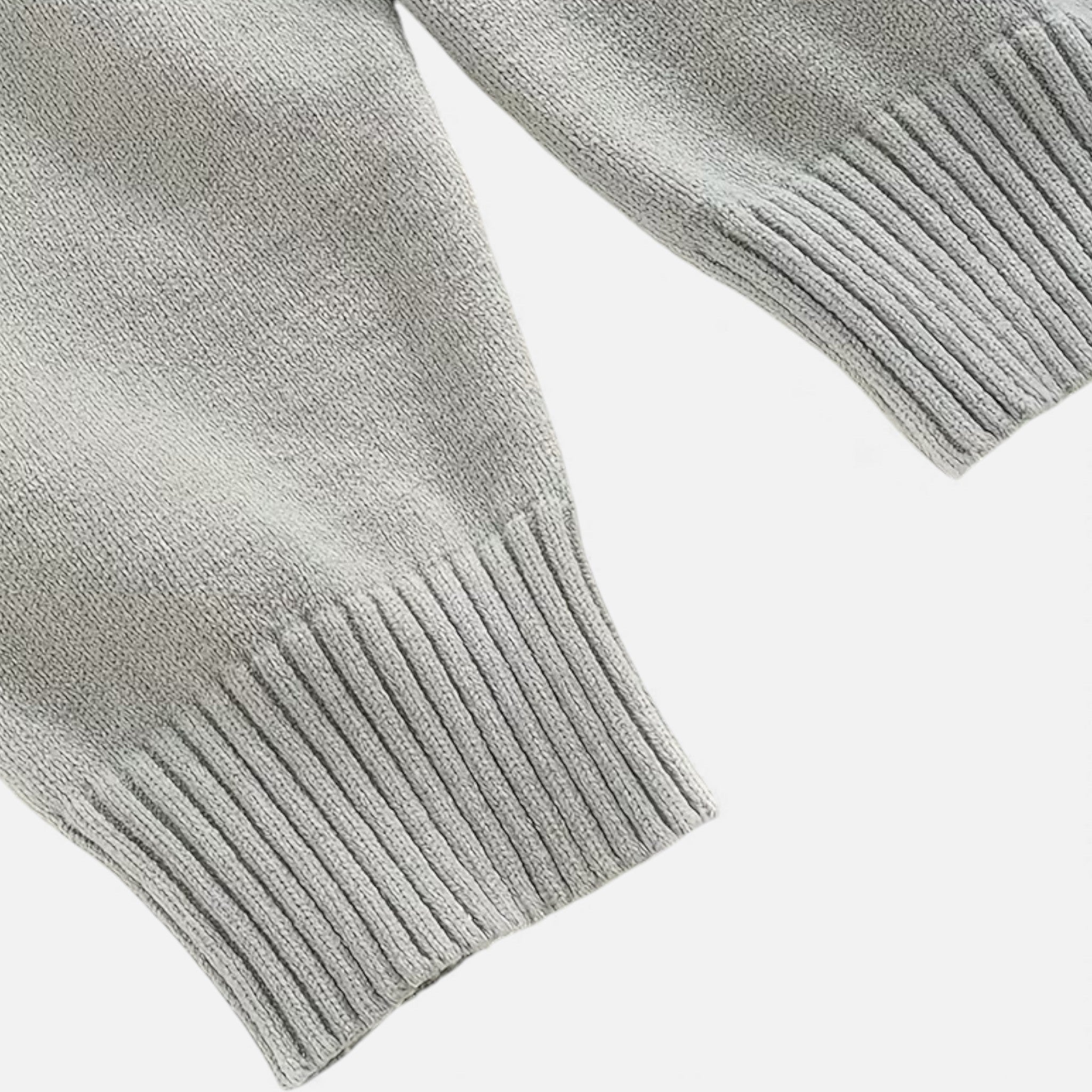 Maison Dresson | Men’s Loose-Fit Button-Up Polo Sweater