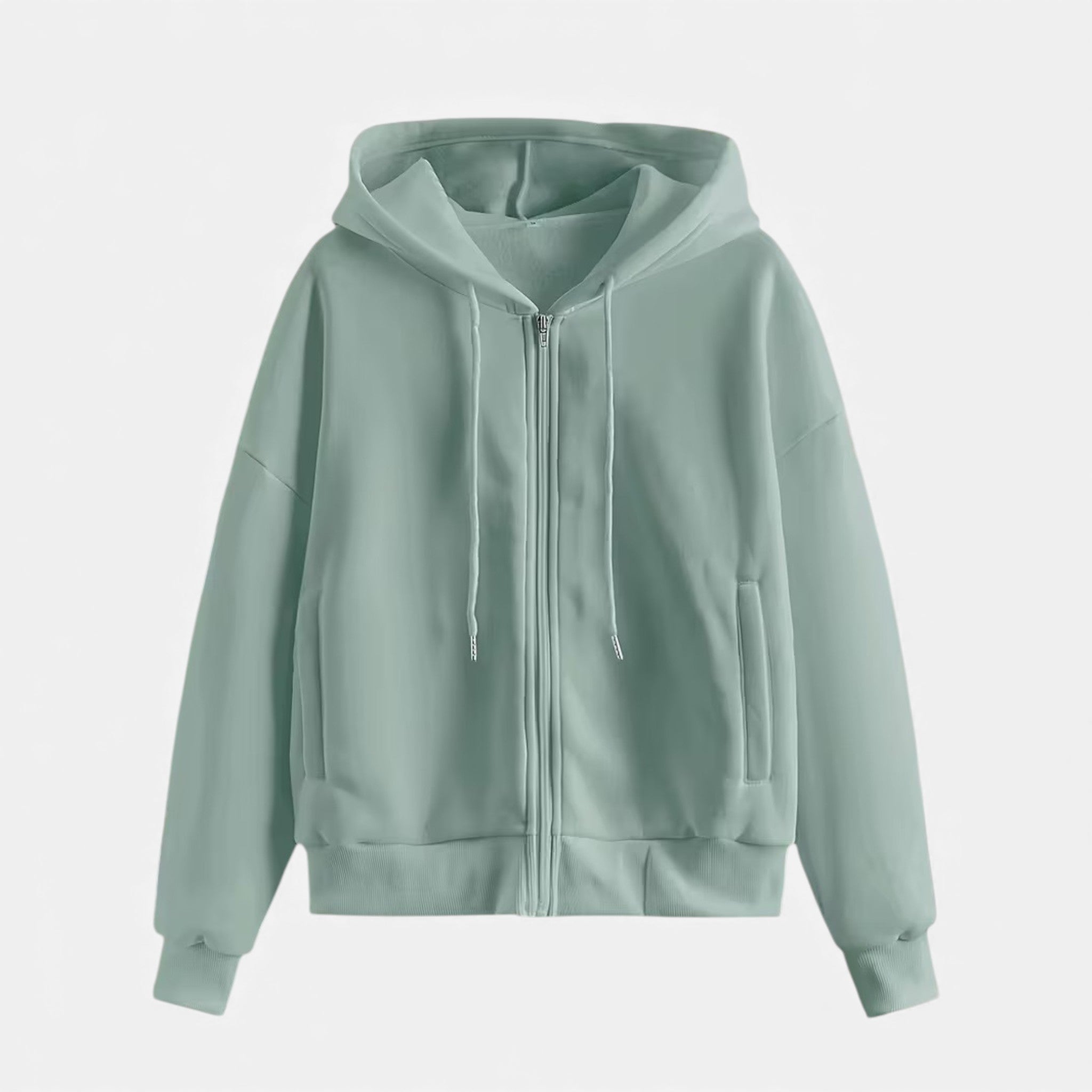 Maison Dresson | Women’s Zip-Up Knit Hoodie for Autumn/Winter