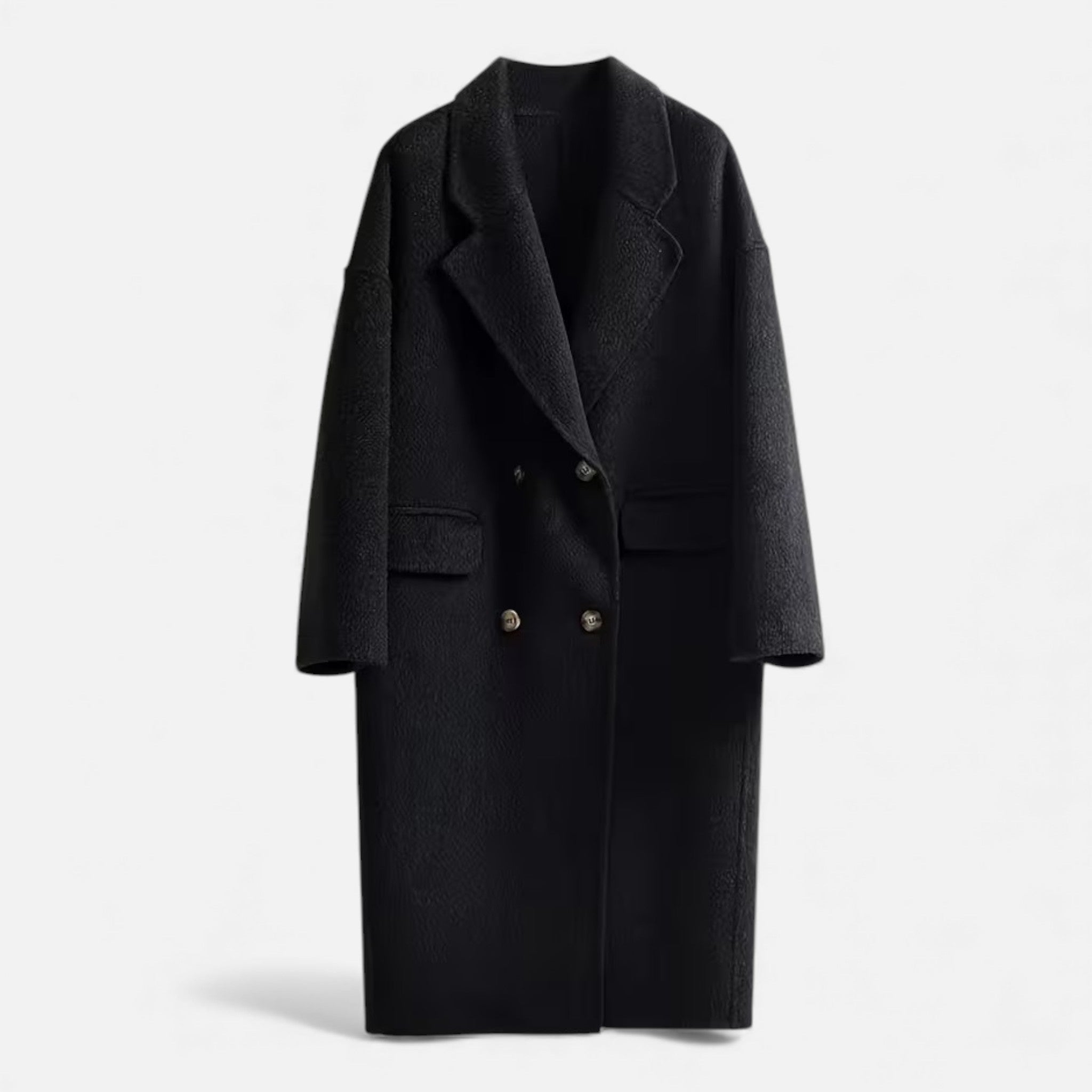 Maison Dresson | Women’s Double Pocket Wool-Blend Winter Coat