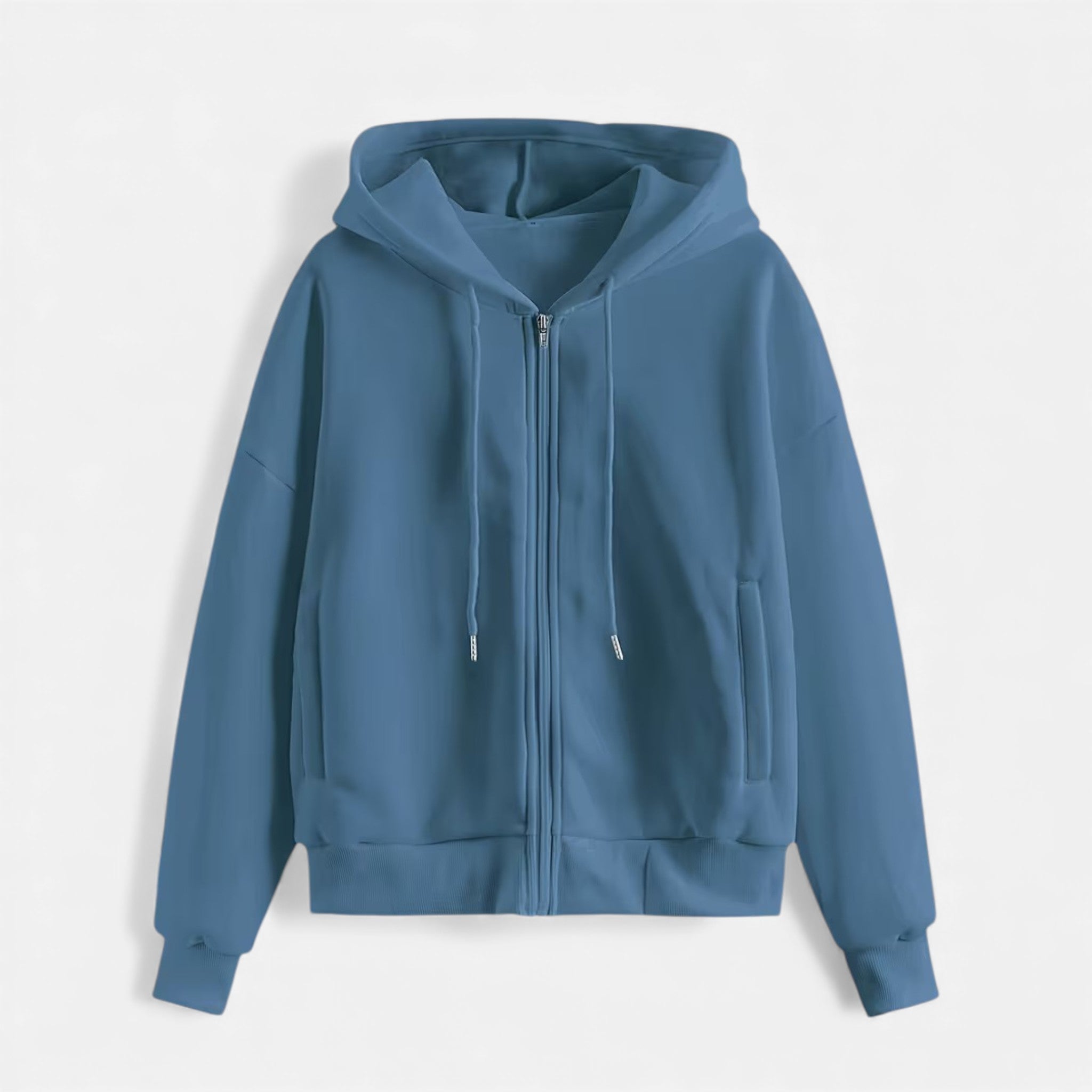 Maison Dresson | Women’s Zip-Up Knit Hoodie for Autumn/Winter