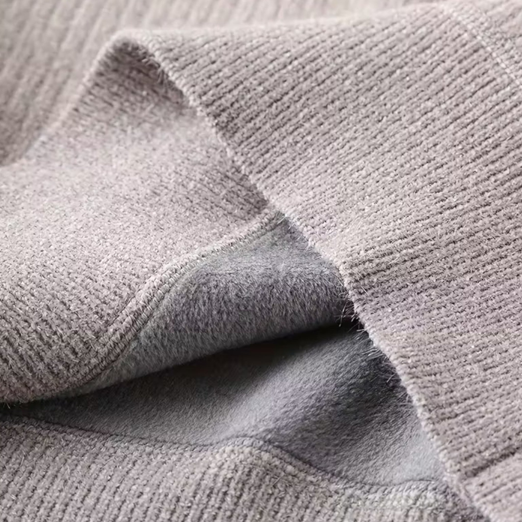 Maison Dresson | Men’s Thick Half-Zip Striped Knit Sweater