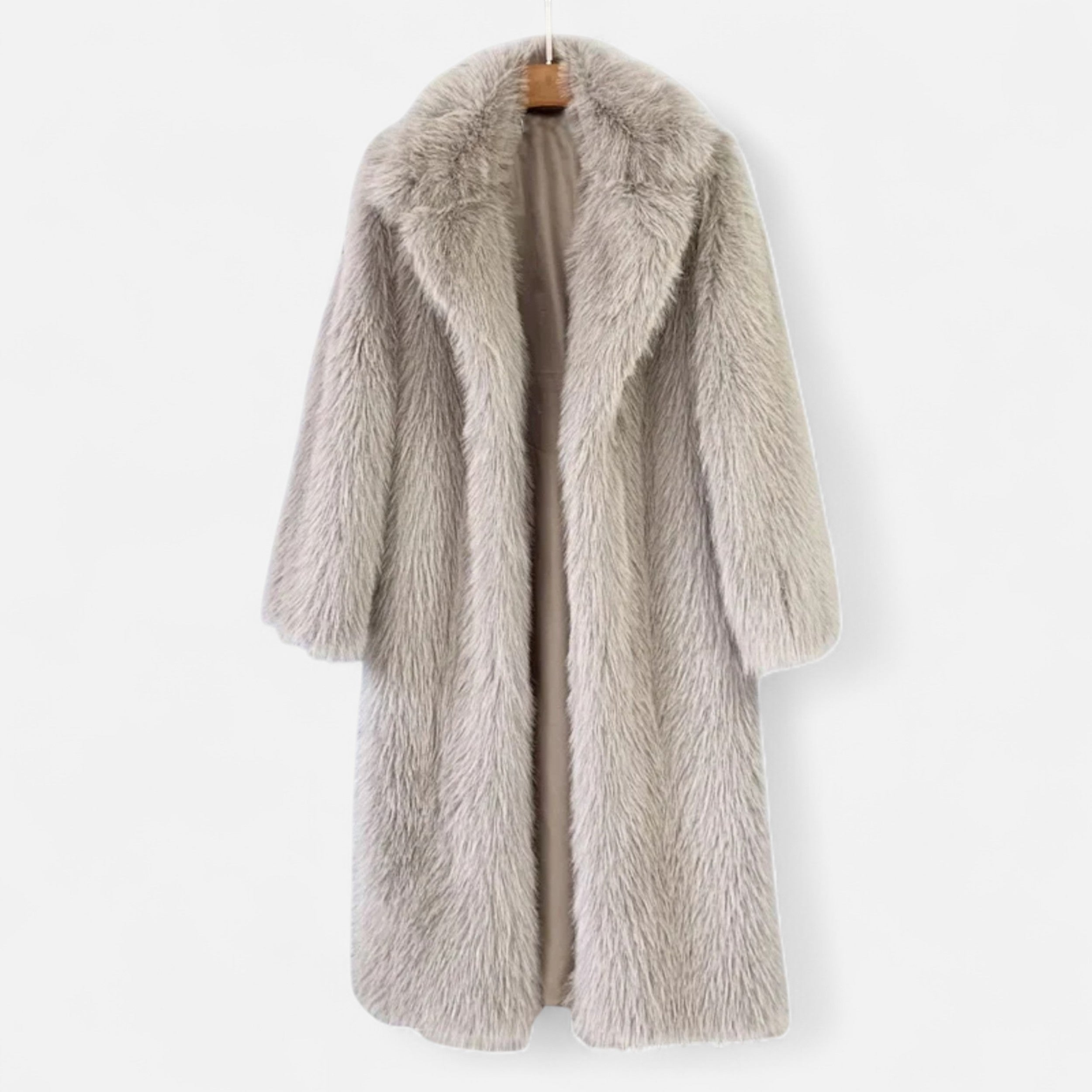Maison Dresson | Women’s Long Faux Fur Overcoat