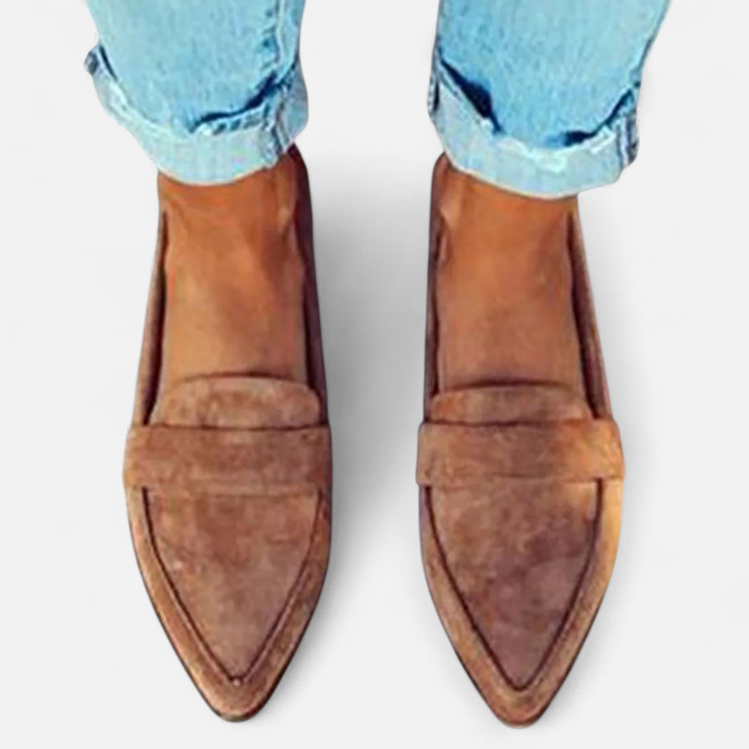 Maison Dresson | Women’s Retro Pointed-Toe Loafers