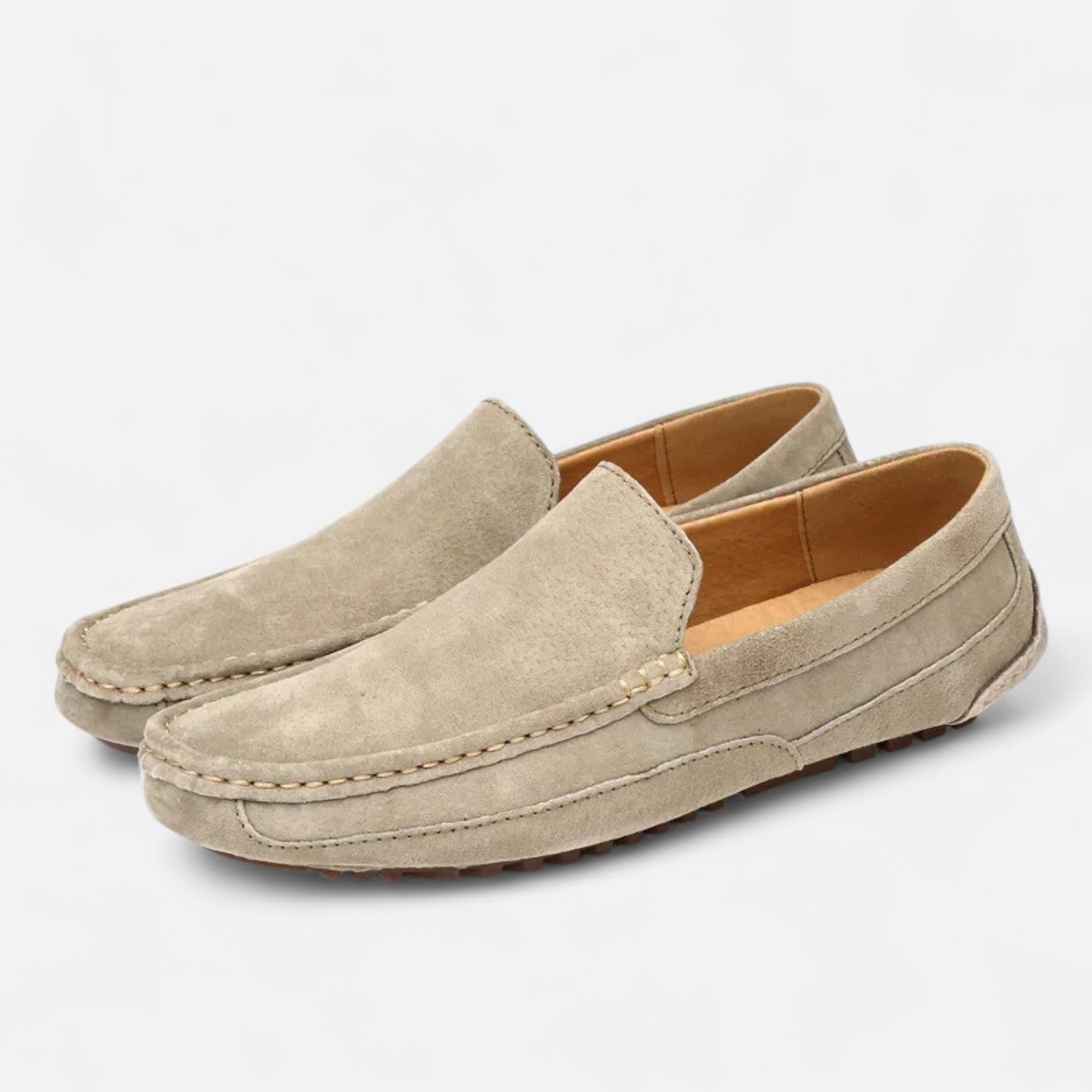 Maison Dresson | Men’s Suede Loafers – Soft Finish, Timeless Slip-On Craftsmanship
