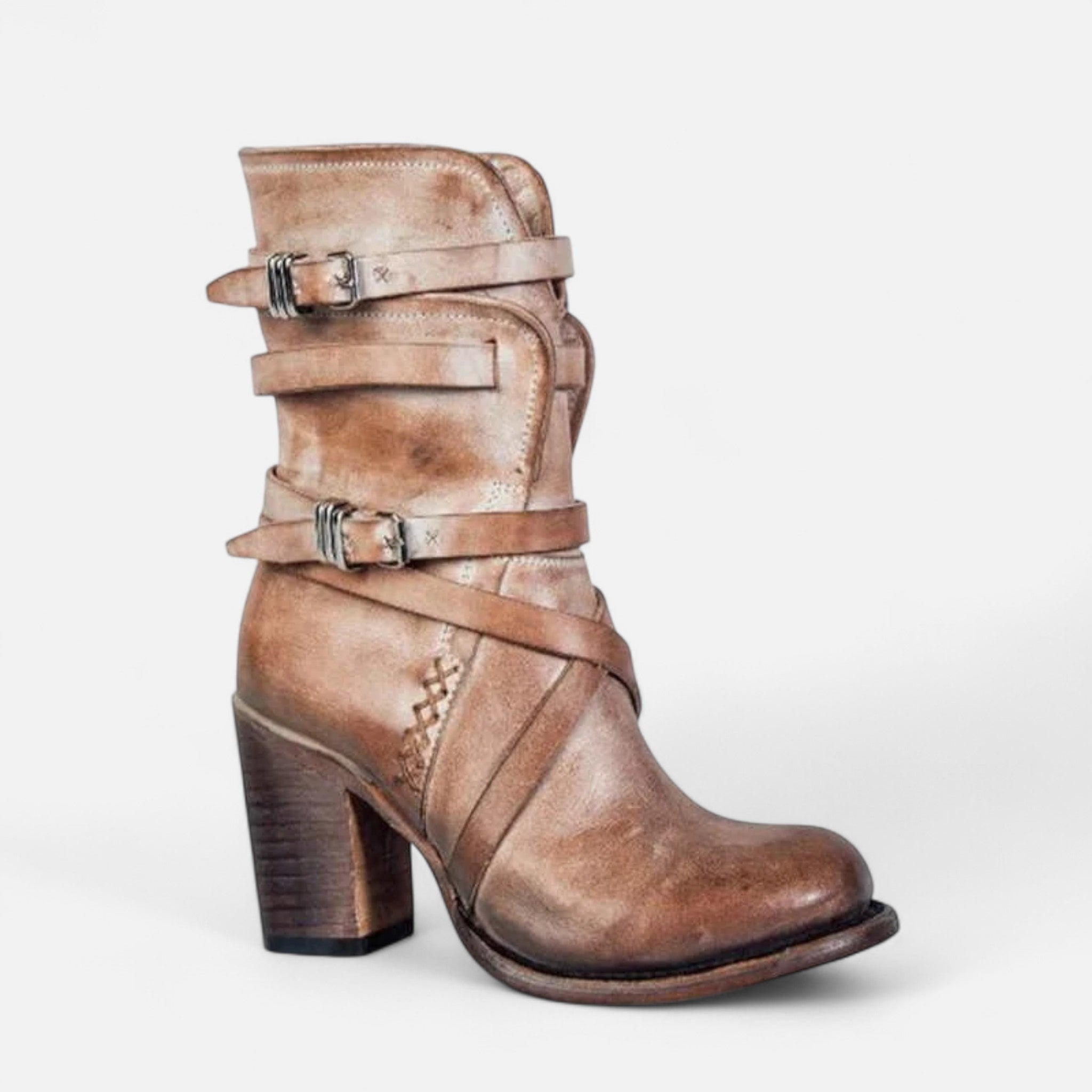 Maison Dresson | Women’s Leather High-Knee Boots – Winter Heritage Elegance