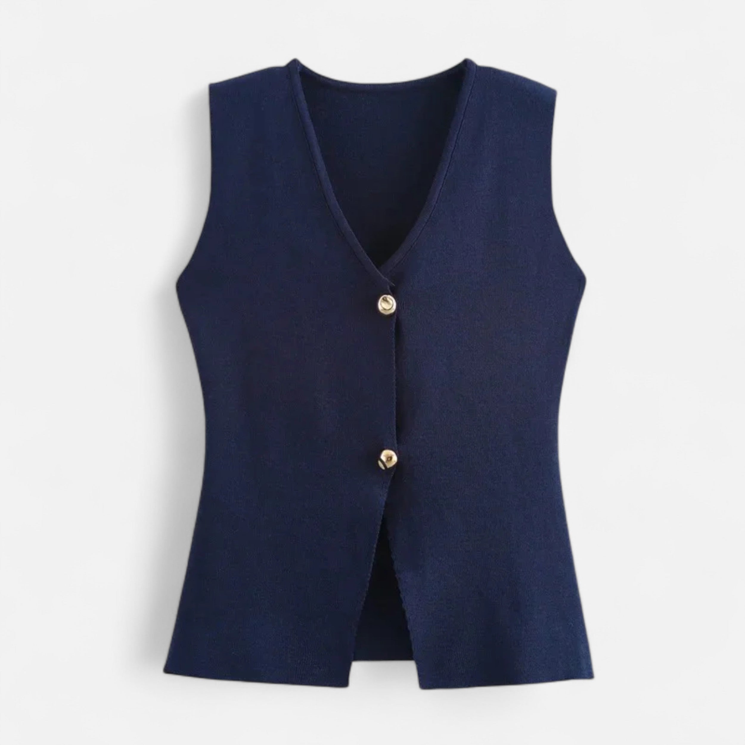 Maison Dresson | Women’s Cropped Knit Button Vest