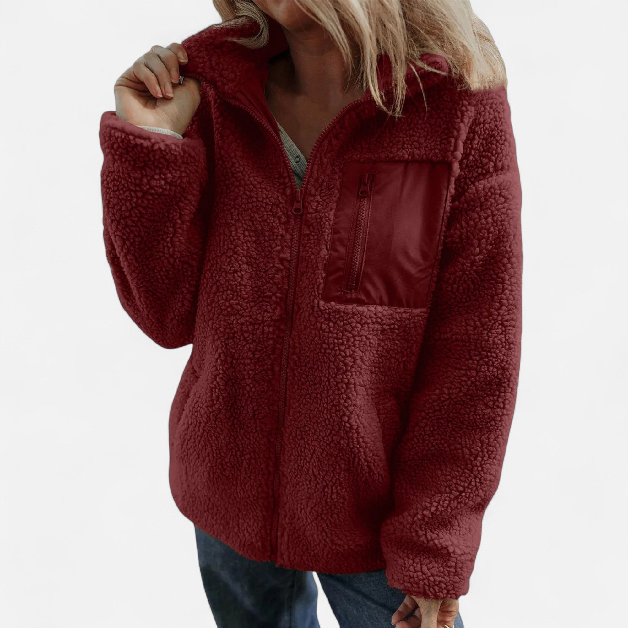 Maison Dresson | Women’s Heritage Fleece Teddy Coat