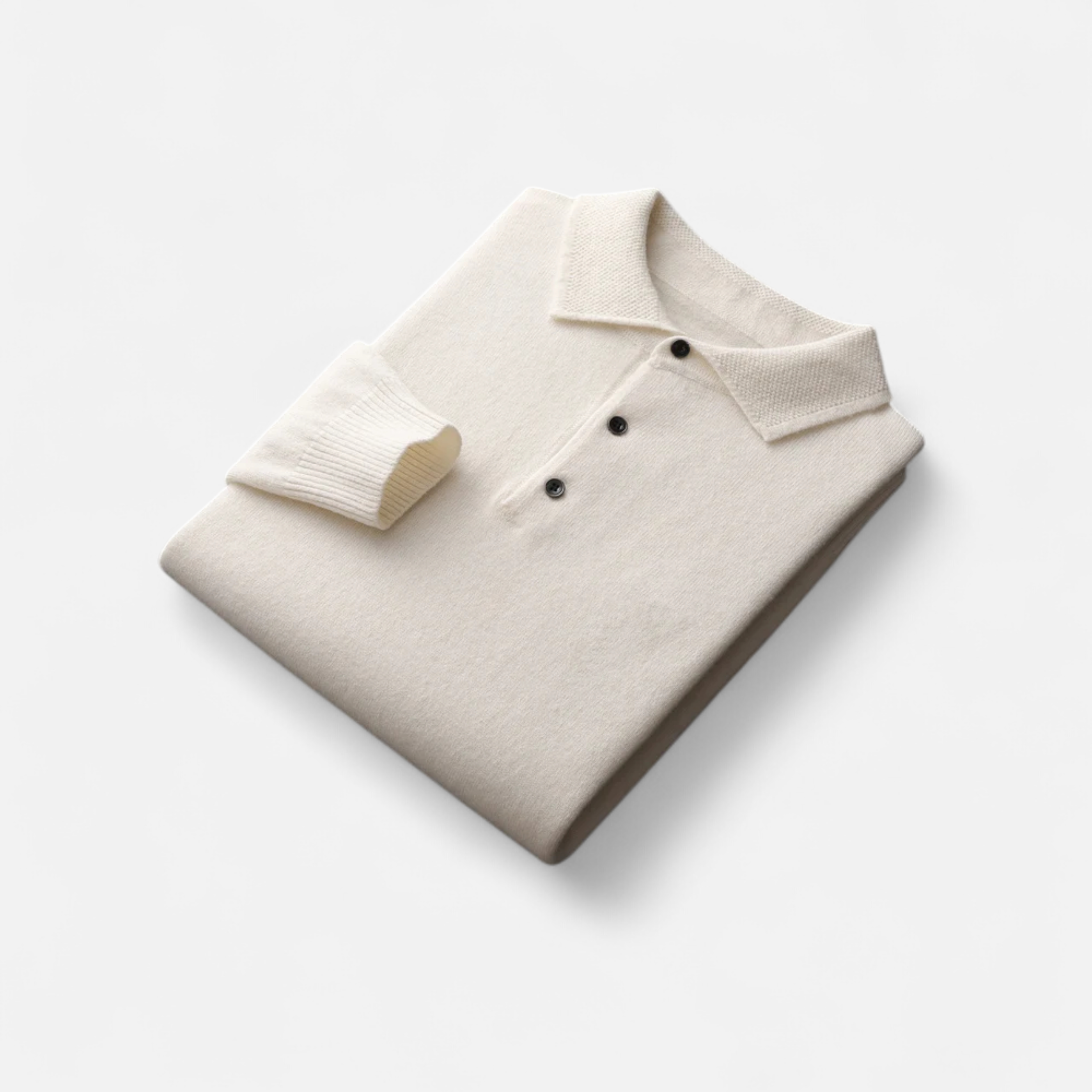 Maison Dresson | Men’s Merino Wool Polo Sweater